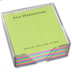 Tri-Color Memo Square