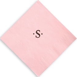 Executive Single Letter Foil Stamped Napkins