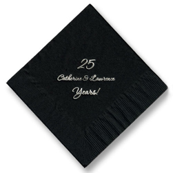 Milestone Foil-Stamped Napkins
