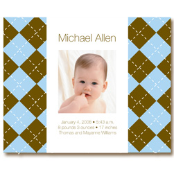 Styln SuperStar Birth Announcement Cards