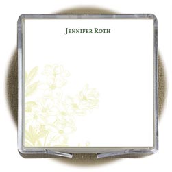 Green Botanical Note Block