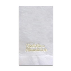 Luxe Color Mist Pearl Guest Towels