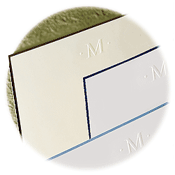 Classic One Initial Cards