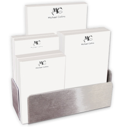 Dune Initials 7 Tablet Set with Stainless Steel Holder Dune Initials 7 Tablet Set with Stainless Steel Holder