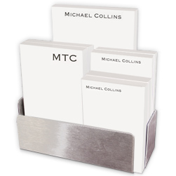 Executive Tablets with Stainless Steel Holder Executive Tablets with Stainless Steel Holder