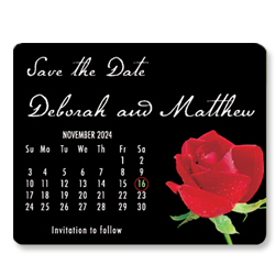 Red Rose Magnets