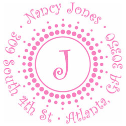 Symphony Personalized Stamper