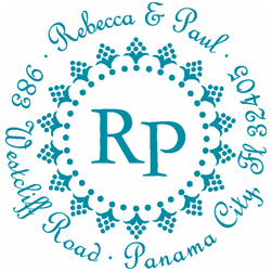 Newlyweds Personalized Stamper