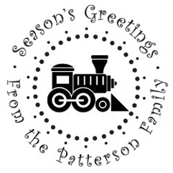 Choo-Choo Personalized Stamper