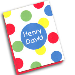 Twister Dots Note Cards