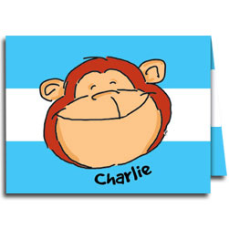 Monkey Business Note Cards