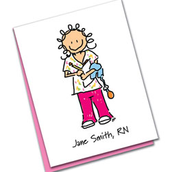 Nurse Jane Note Cards