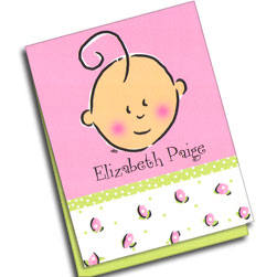 Pink Buds & Baby Note Cards