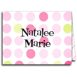 Pink-A-Boo Note Cards