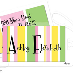 Spring Line Luggage Tags