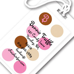 Bon Bon Dots Luggage Tags
