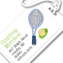 Tennis Anyone Luggage Tags