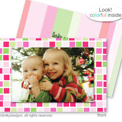 PinkTile Folded Photo Cards