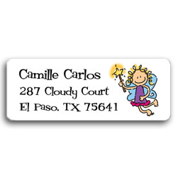 Fairy Jane Return Address Labels