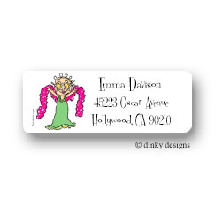 Star Jane Return Address Labels