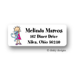 Luna & Jane Return Address Labels