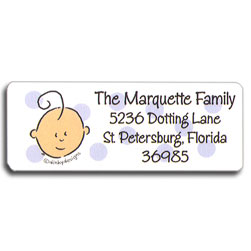 Little Boy Blue Return Address Labels