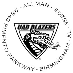 UAB Blazers Stamper