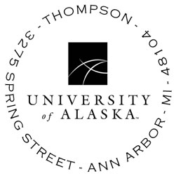 University of Alaska Personalized Stamper