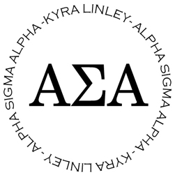 Alpha Sigma Alpha Personalized Stamper