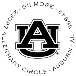 Auburn Personalized Stamper