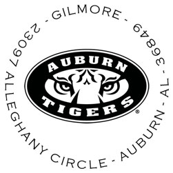 Auburn Tigers Personalized Stamper