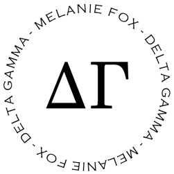 Delta Gamma Personalized Stamper