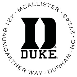 Duke University Personalized Stamper