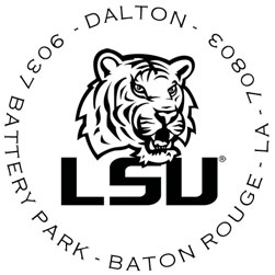 Louisiana State University Tigers  Personalized Stamper