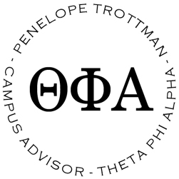 Theta Phi Alpha Personalized Stamper