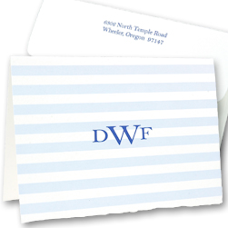 Sublime Monogram Note Cards