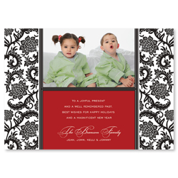 Tapestry Christmas Digital Photo Cards