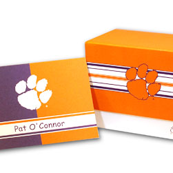 Clemson University Collegiate Gift Box Notes