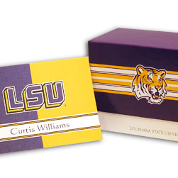 Louisiana State University Collegiate Gift Box Notes