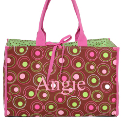 Ring Dot Box Tote