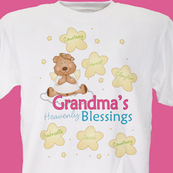 Heavenly Blessings Bear Angel T-Shirt