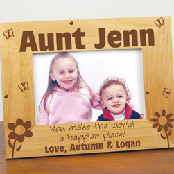 Aunt Lasered Frame