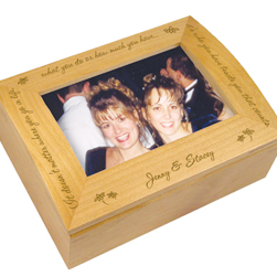 Who You Have Beside Keepsake Box