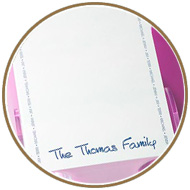 Personalized Stationery, Family Memos.
