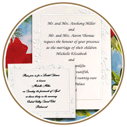 Frame Of Roses Wedding