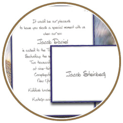 Navy And Silver Minuet Party