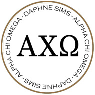 Sorority Personalized Stampers