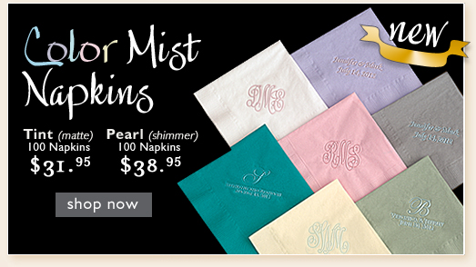 Color Mist Napkins