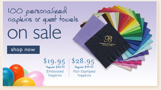 Personalized Napkins