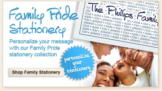 Family Pride Stationery